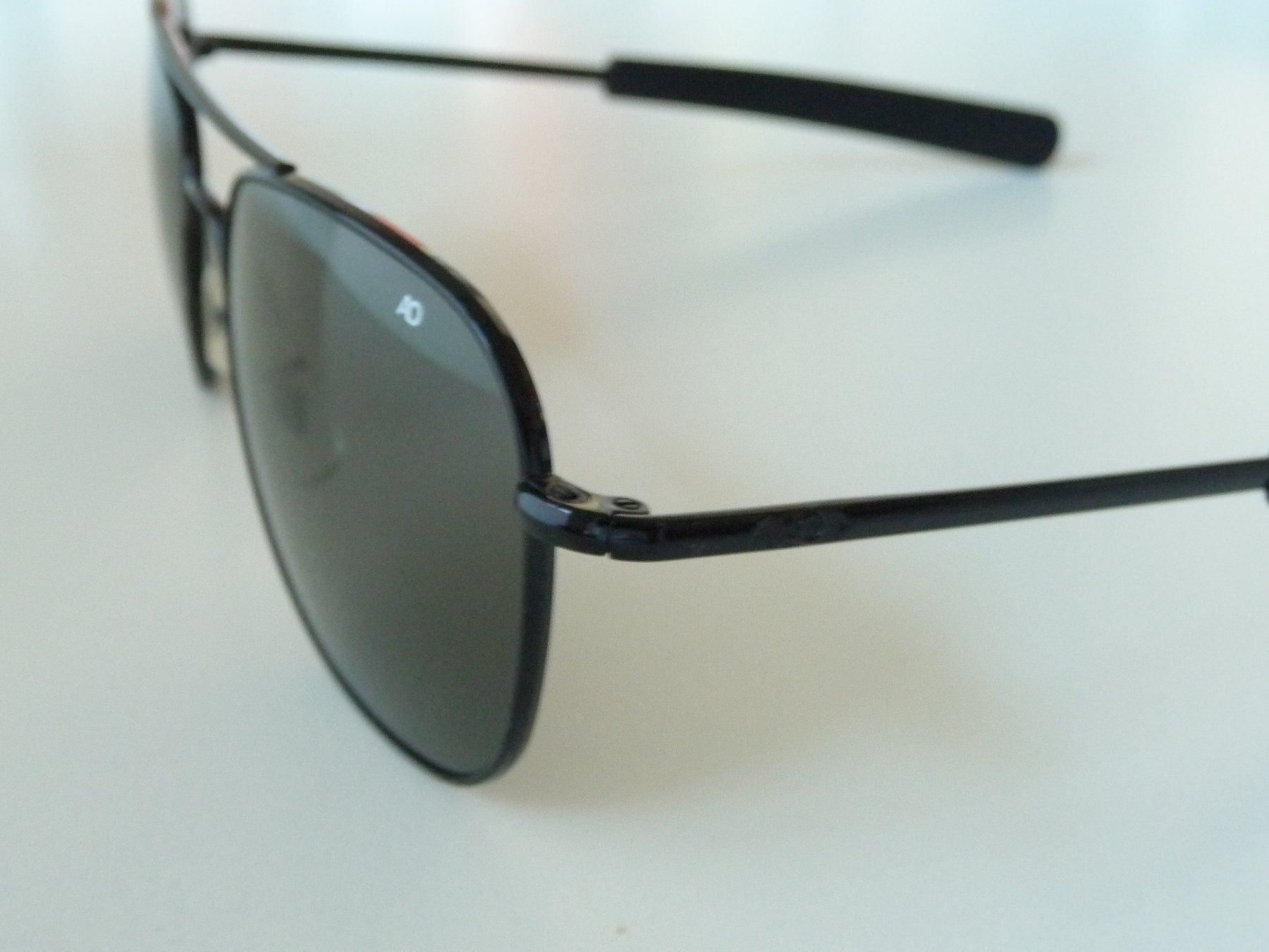 Occhiali & Lenti: KLASSIKER American Optical Original Pilot 55mm black grau.Gl – Nuovo e nell'imballaggio originale da Winterthur venduto da ricofly 3