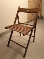 Holz Klappstuhl im Vintage-Stil