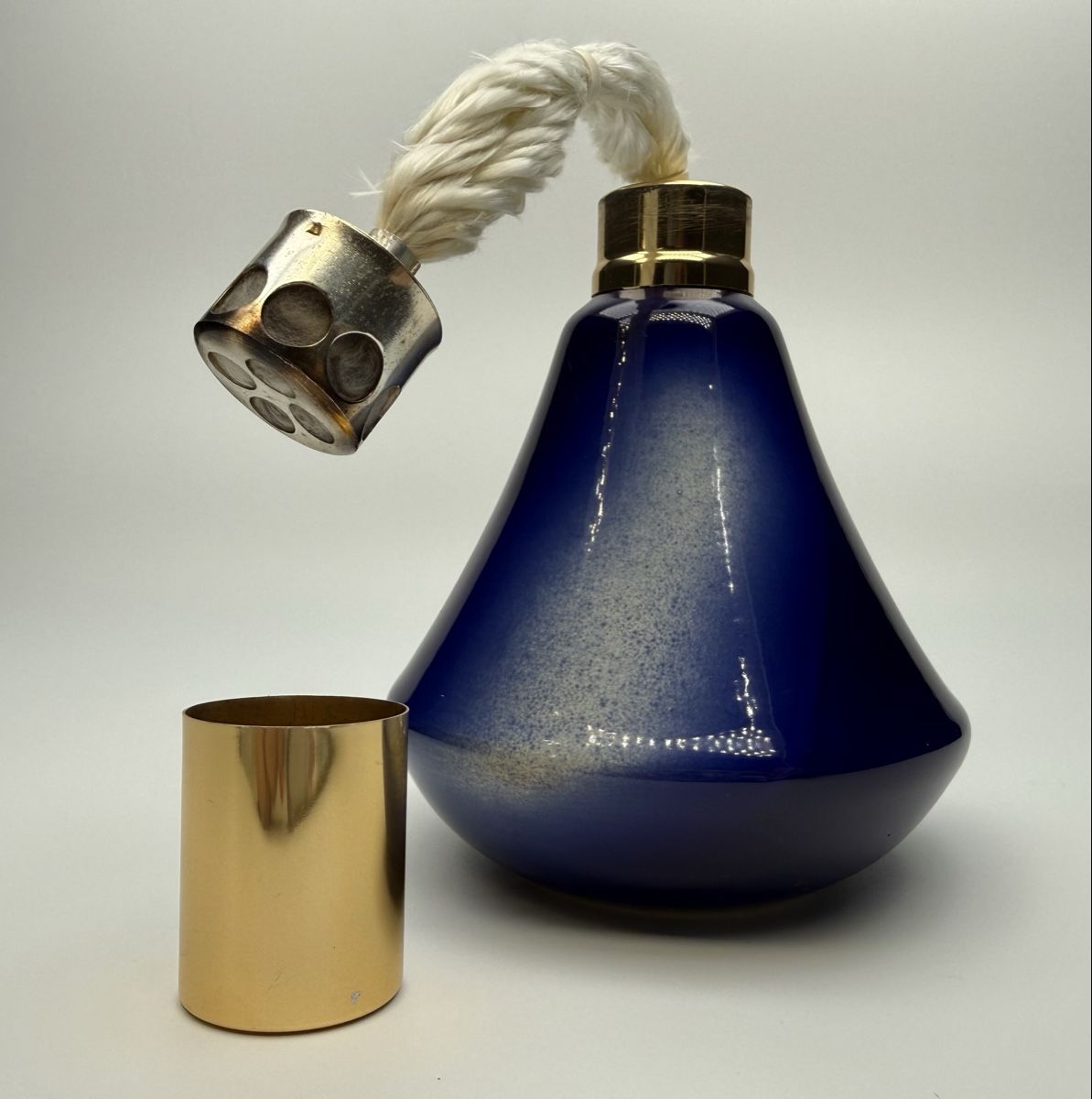 Diffuseurs: Diffuseur de parfum catalytique vintage bleu cobalt – D'occasion à Onex par Collection_by_JT 2