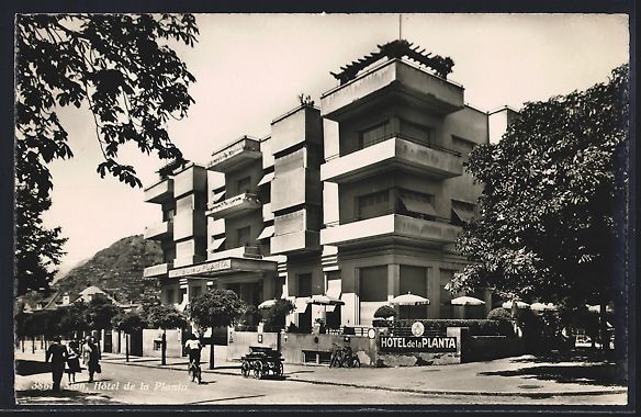 Cartes postales: AK Sion, Hotel de la Planta – D'occasion à Berlin par bartko-reher