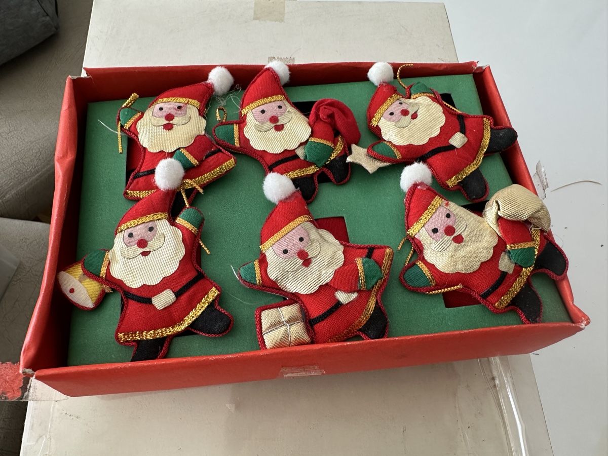 Tutte le decorazioni: Vintage Serviettenhalter  Samichlaus Weihnachtsmann – Usato da Oberentfelden venduto da vilibrand 2