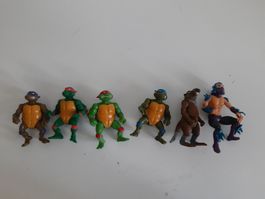 TMNT Ninja Turtles Lot 6 Figure Sammlung Special