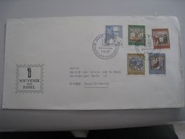 Souvenir  Basel 1967 Ausgabetag