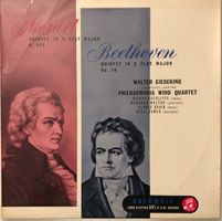 Mozart / Beethoven - Quintette (LP, 1955, Gieseking)
