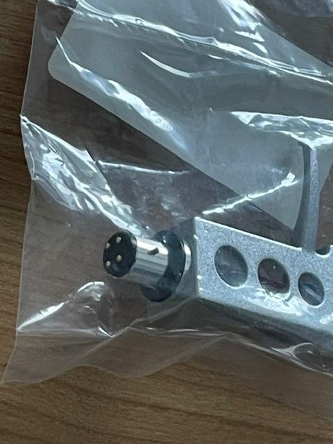 Giradischi: HEADSHELL MIT KABEL - SME ANSCHLUSS - SILBER - NEU – Nuovo e nell'imballaggio originale da Fahrwangen venduto da Swirl2 1