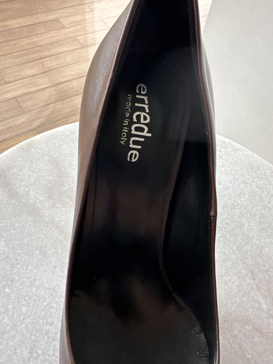 Scarpe da donna: Pumps braun Leder 39 – Usato da Däniken SO venduto da NBdesign 3