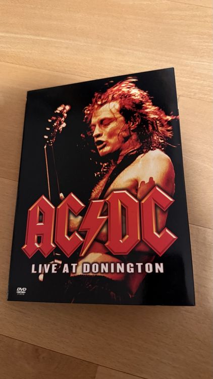 AC/DC - Live at Donington DVD - Top Zustand! Kult Rock! (Gebraucht) in ...