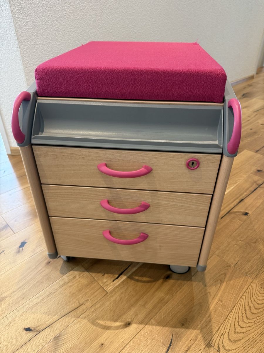 Moll Schreibtische: Schreibtisch Moll mit Rollcontainer – Gebraucht aus Kerns von ritardando 7