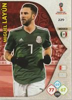 FIFA WORLD CUP RUSSIA 2018 Adrenalyn XL 229 LAYUN MEX Panini