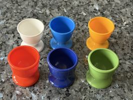 Eierbecher Kunstoff 70 er Emsa und Andere