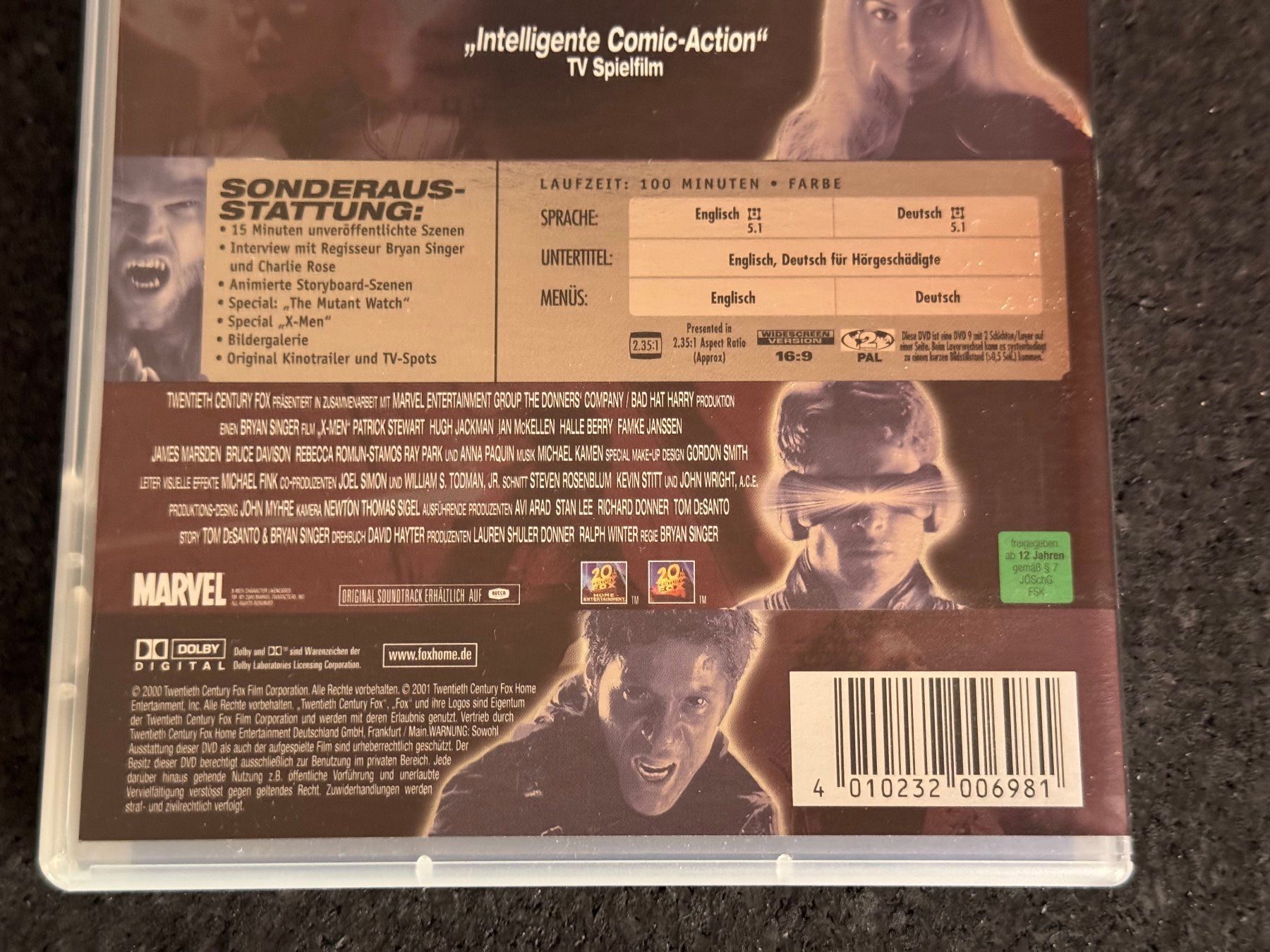 Tutti i DVDs: X-MEN DVD EN/DE – Usato da Fribourg venduto da tschjoly 4