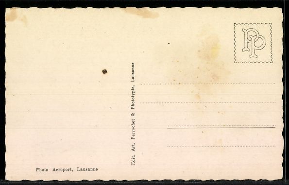 Cartoline postali: AK Avenches, Vu d`avion – Usato da Berlin venduto da bartko-reher 1
