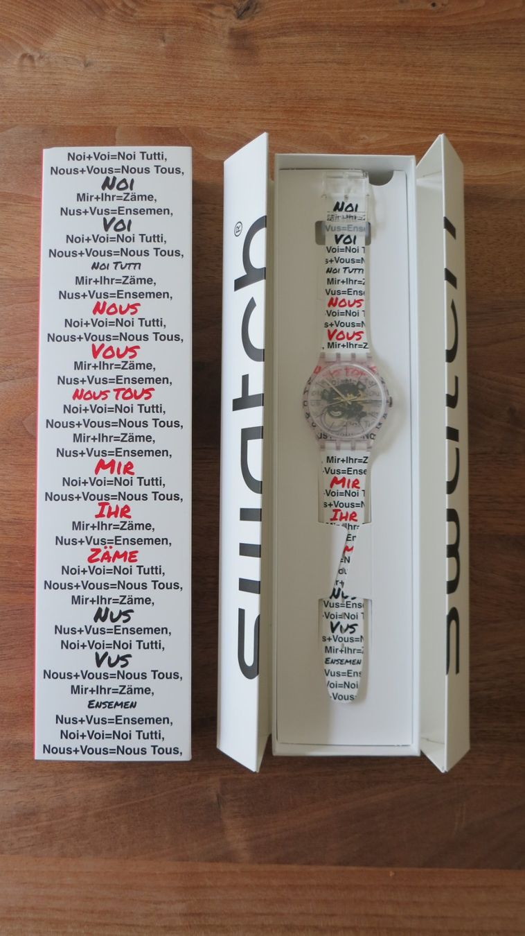 Swatch Orologi: Swatch Aktionärsuhr 2026 – Nuovo e nell'imballaggio originale da Jona venduto da centumprata