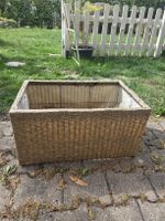 Pflanzkasten Rattanoptik 60x35x35 cm gebraucht