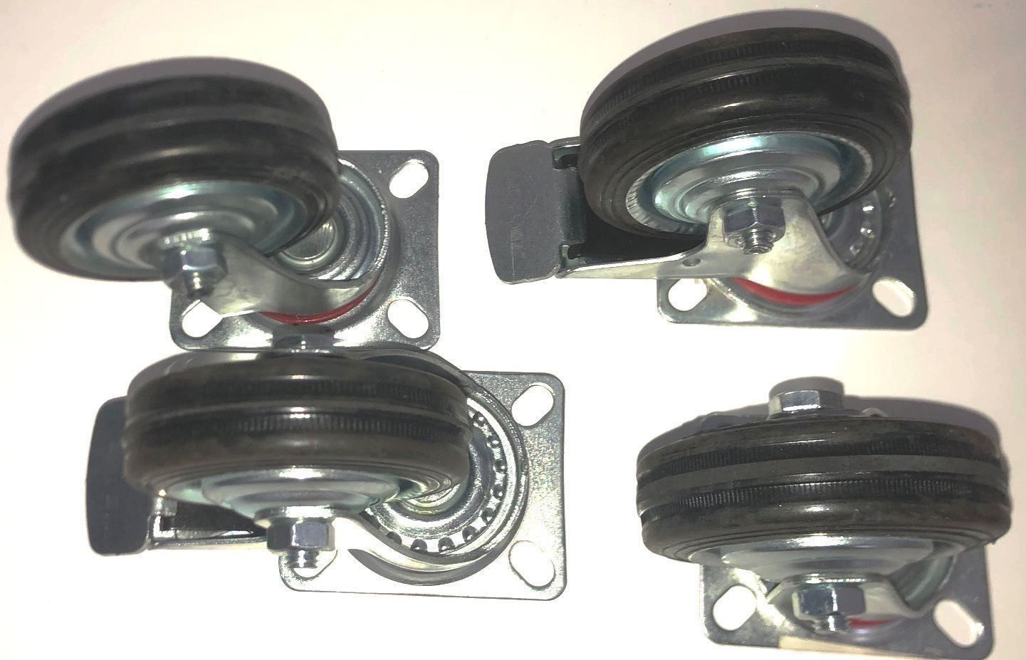 Altro per stoccaggio & trasporto: 4er Set Lenkrollen R.Ø 75, Breite 22mm – Nuovo e nell'imballaggio originale da St. Gallen venduto da schnaeppchen-preise 1