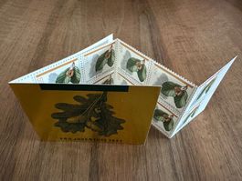 1992, Pro Juventute, Markenheft, Rotbuche/gold ** (2)