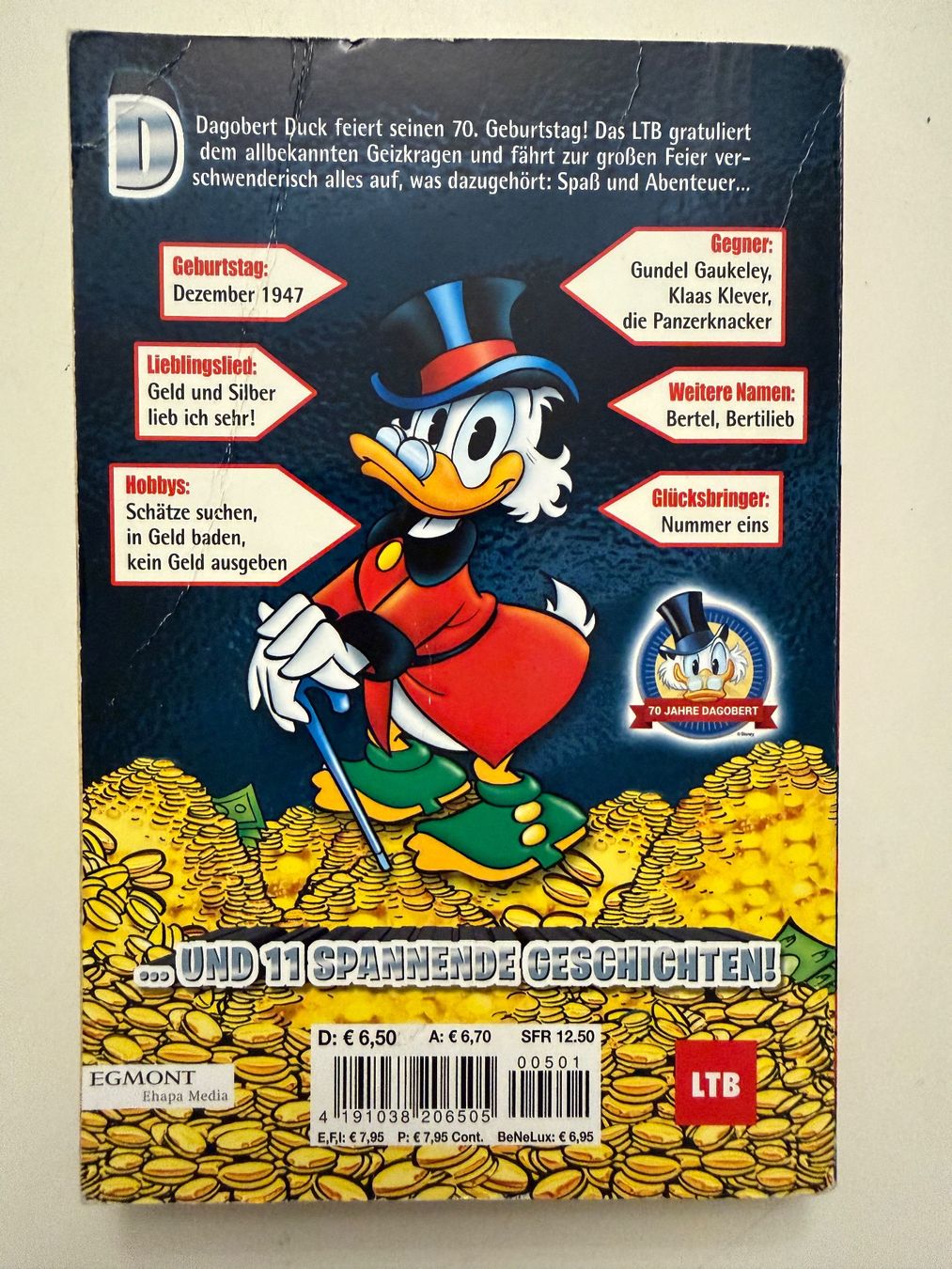 Fumetti: LTB Lustiges Taschenbuch Band 501 – Usato da Münsingen venduto da Ganjam 2