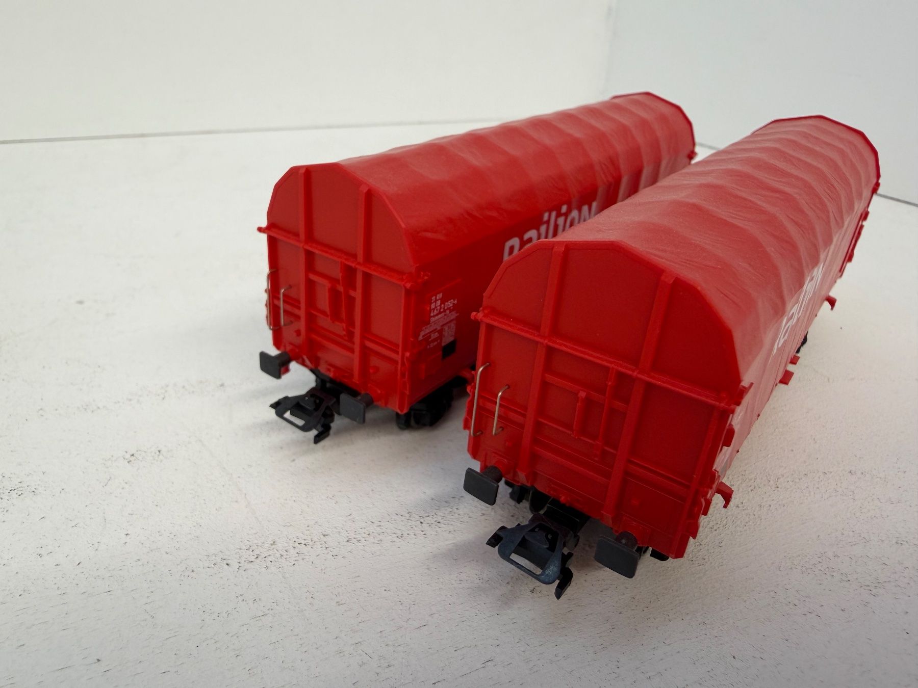 Märklin Modellini di ferrovie: Märklin 00757 Güterwagen 2er Set Railion der DB – Usato da Büsserach venduto da ModellbahnDepot 3