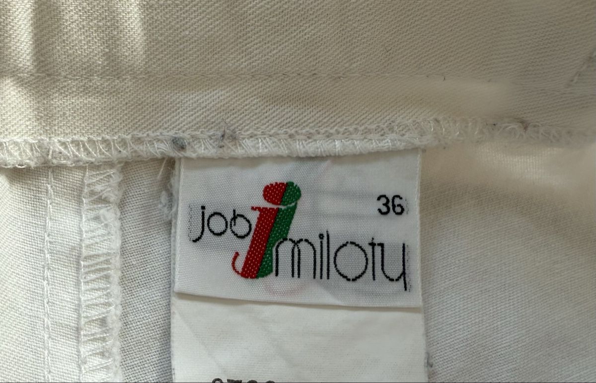 Pantaloni: Pantalon blanc, taille 36 – Usato da Genève venduto da valmath 3