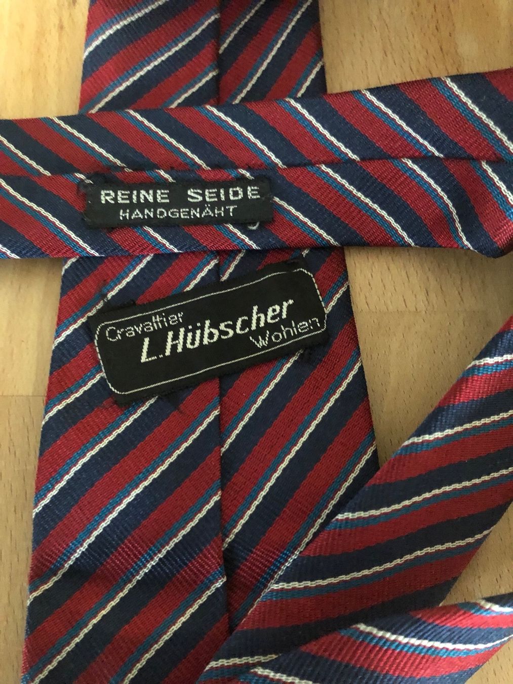 Krawatten: L. HÜBSCHER ZWEI SEIDENKRAWATTEN – Gebraucht aus Zürich von heb_c9cj 2