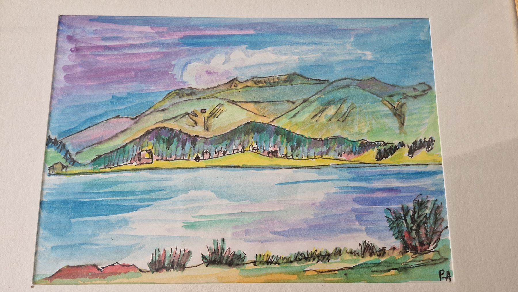 Dipinti: Wunderbares Aquarell  – Usato da Wetzikon ZH venduto da Oldieslover