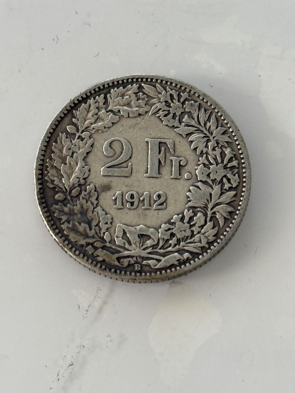 Tutti le monete: 2 Franken 1912  Rar – Usato da Wallisellen venduto da SWISS_SILVER1
