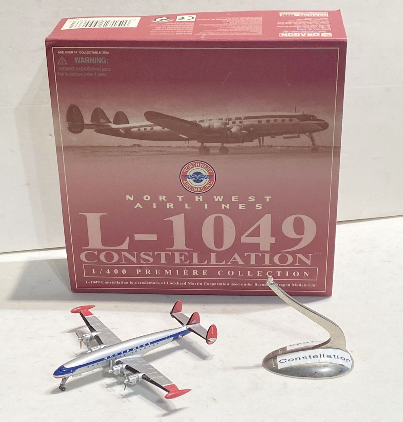 Kit di modellismo & Modellini statici: Dragon Constellation L-1049 Northwest Airlines in OVP – Usato da Sonceboz-Sombeval venduto da Decolove 9