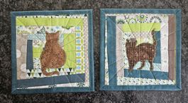 2 Stück Topflappen, Handmade with ❤️