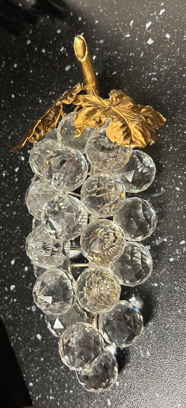 Swarovski Tutte le decorazioni: Swarovski  Weintraube – Usato da Stetten AG venduto da Brissago25 3