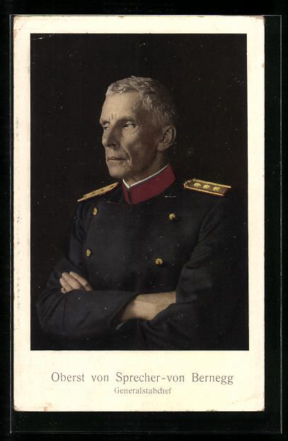 Photos, Lettres & Cartes p.: Oberst Sprecher von Bernegg, Schweizer G – D'occasion à Berlin par bartko-reher