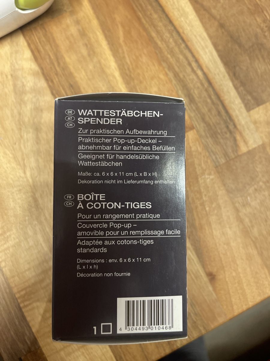 Contenitori & Simili: Wattestäbchen-Spender, NEU & OVP, Badezimmer – Nuovo e nell'imballaggio originale da Schötz venduto da csiekierka 2