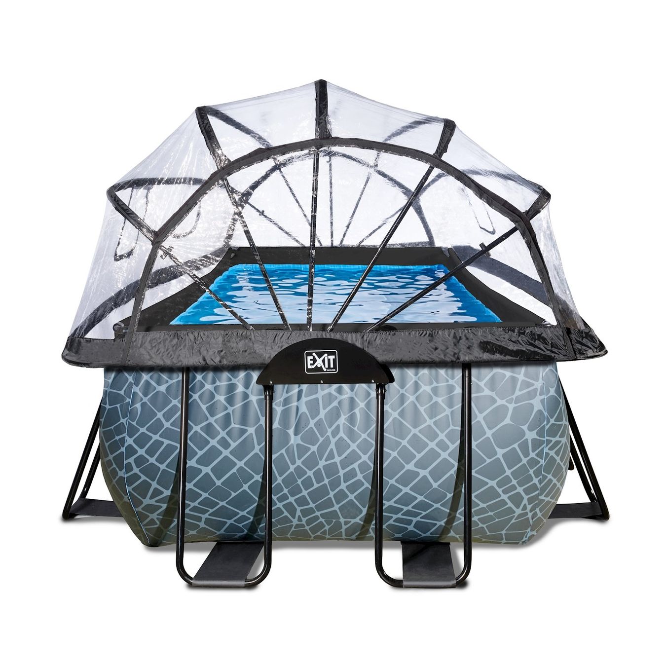 Piscine: Exit Rahmen-Pool 400x200x100 cm Sonnendach, Sandfilterpumpe – Nuovo e nell'imballaggio originale da Wängi venduto da Thurgauer98 3