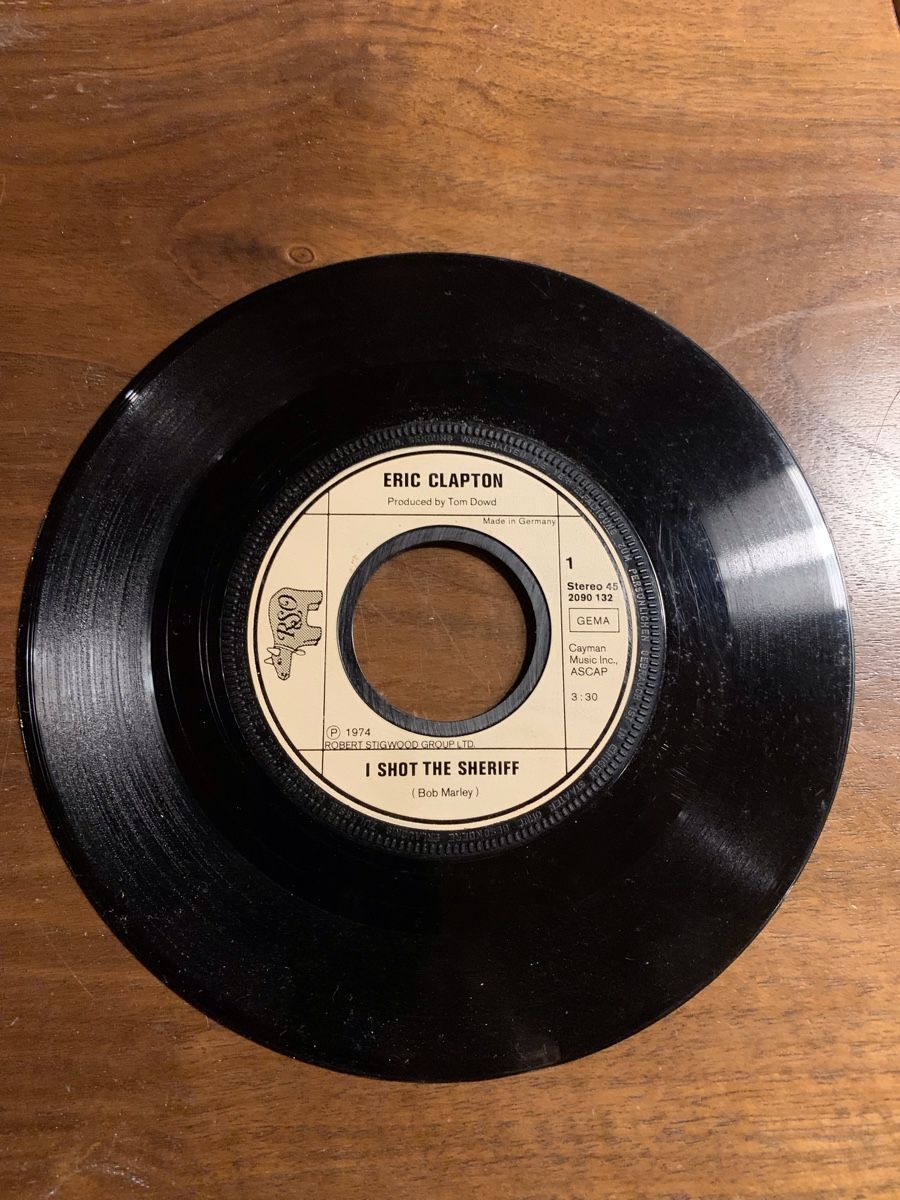 Vinyles: Vinyl -Single Eric Clapton, 1974 – D'occasion à Dussnang par pml253 3