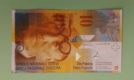 Schweizer Banknote 10.- (8. Serie)