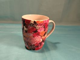 Tasse Rosengarten, VAN WELL Porzellan