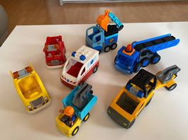 Verschiedene Lego Duplo Fahrzeuge - LKW