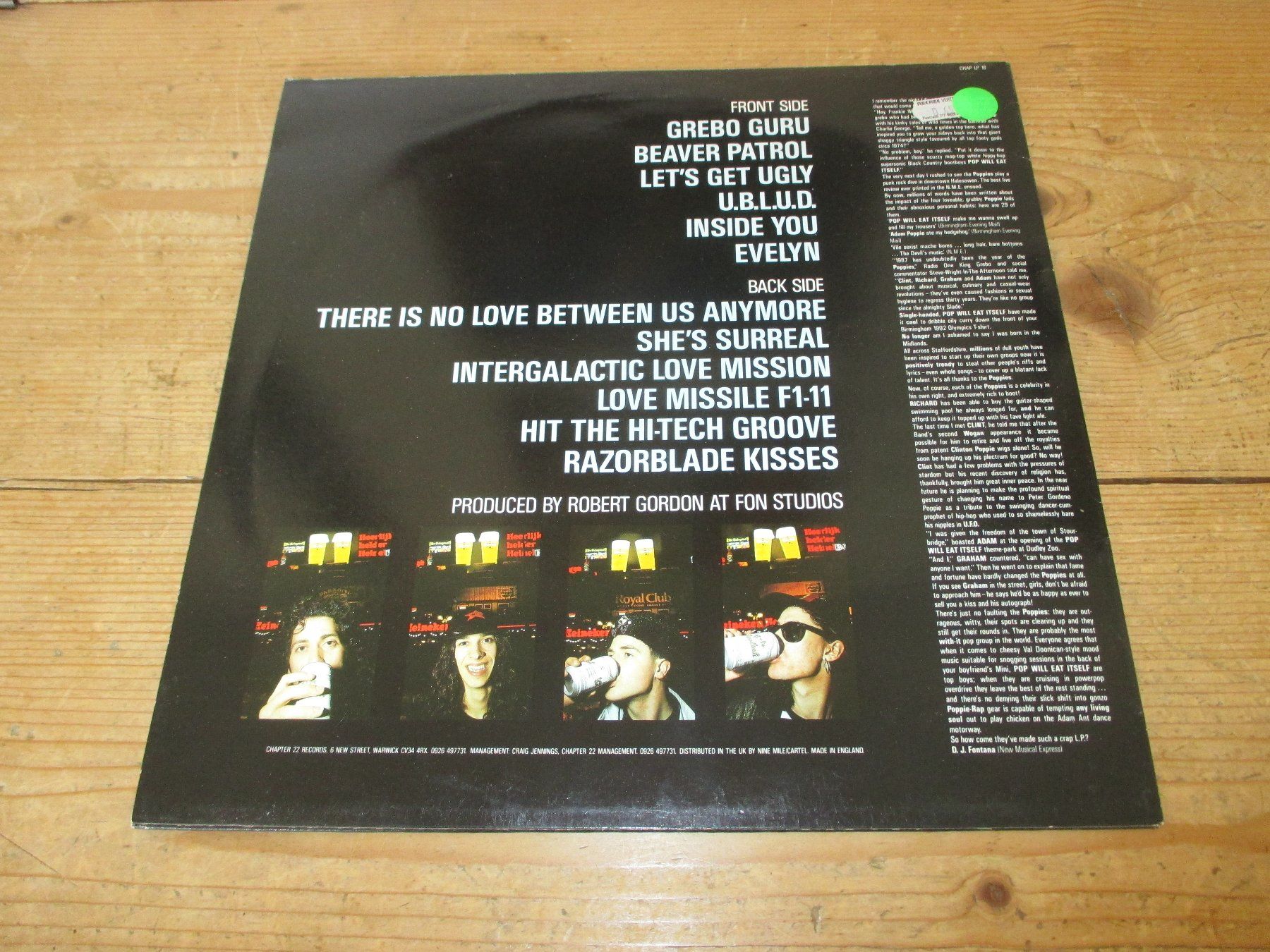 Dischi in vinile: Pop will eat itself - Box Frenzy – Usato da Flims - Dorf venduto da Stagediver 1