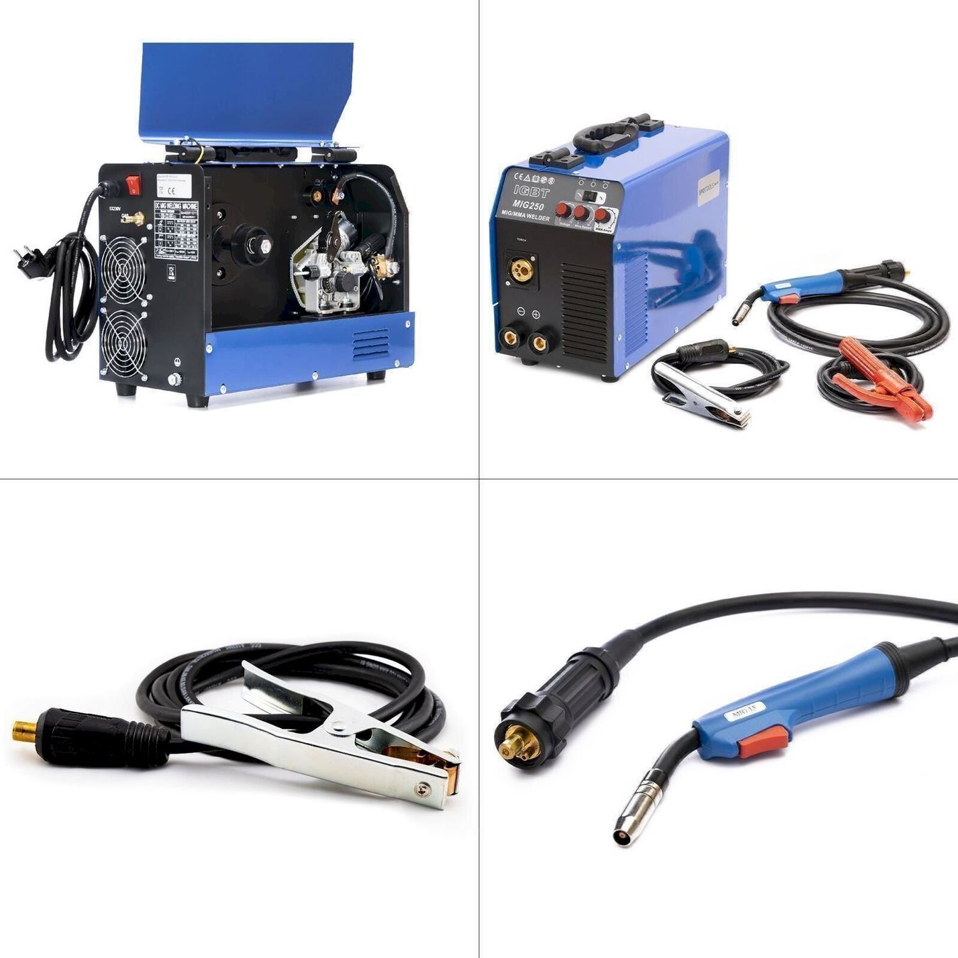 Löten & Schweissen: IPOTOOLS MIG 250A Schweißgerät Inverter – Neu und originalverpackt aus Bottighofen von zaap 1