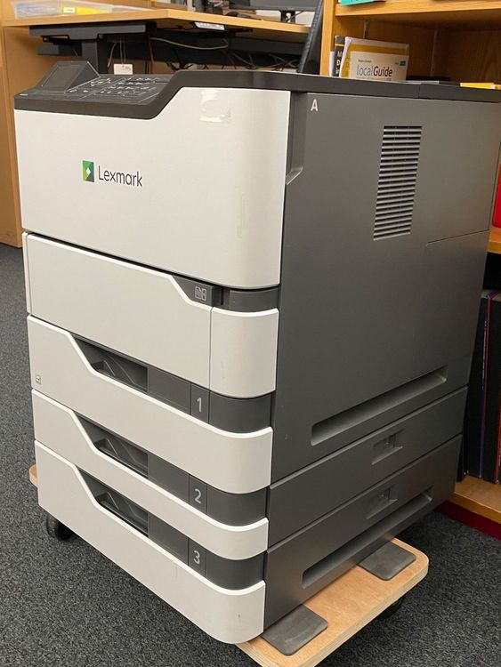 LEXMARK MS823dn Laser (S-W) mit 250 + 2x550 Medienschacht (Gebraucht ...