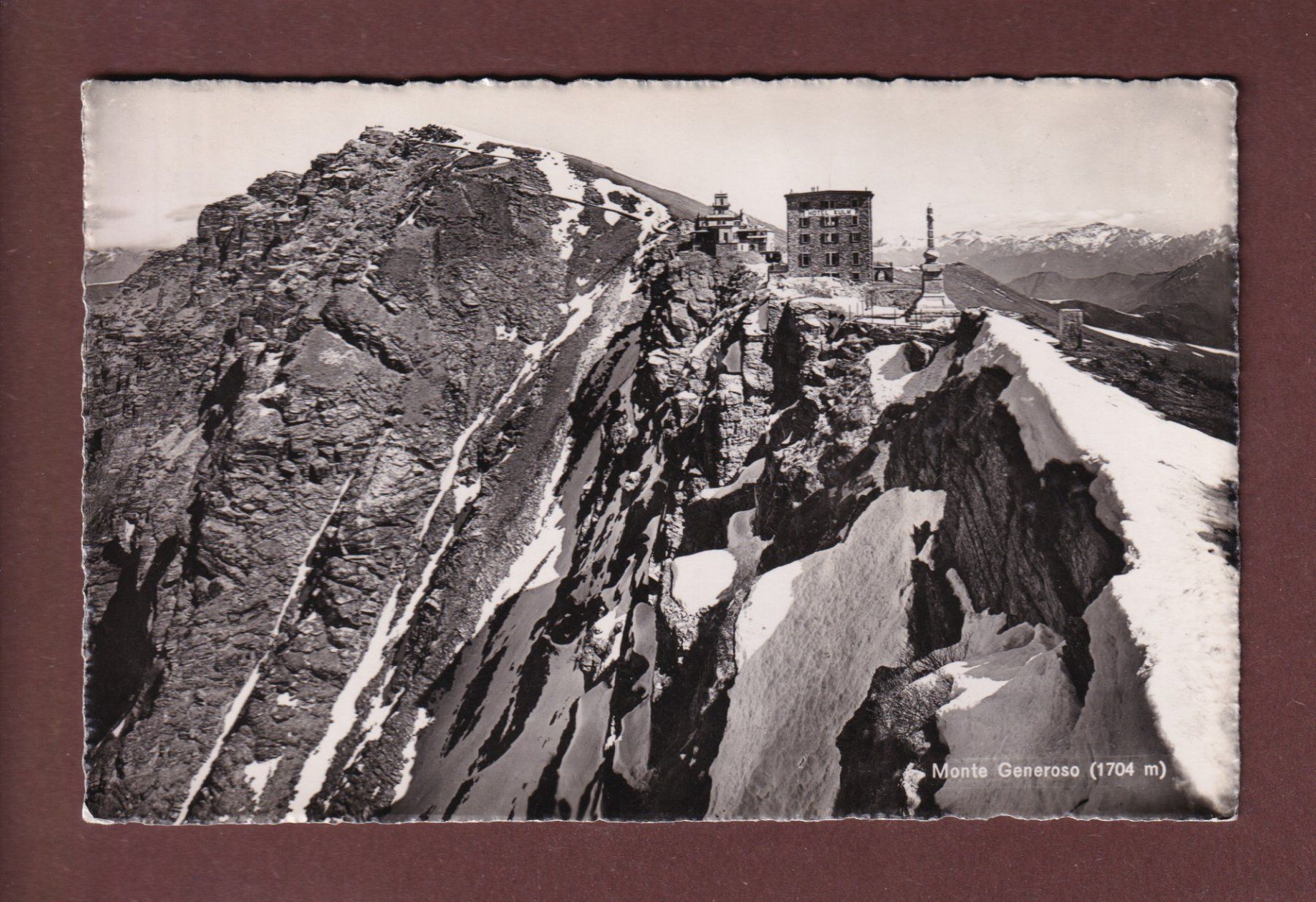 Cartoline postali: MONTE GENEROSO - 1941 – Usato da Pully venduto da nicecards-shop