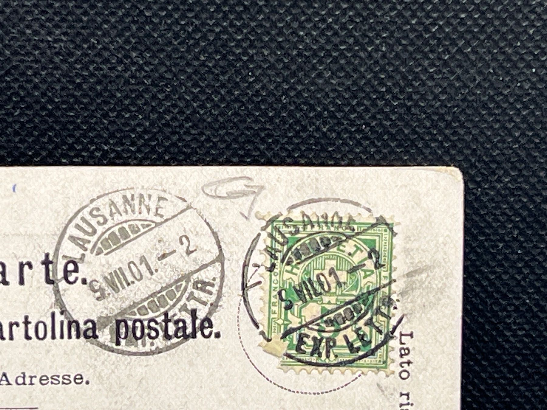 Ansichtskarten: Lausanne – Gebraucht aus Widnau von Brusi9 2