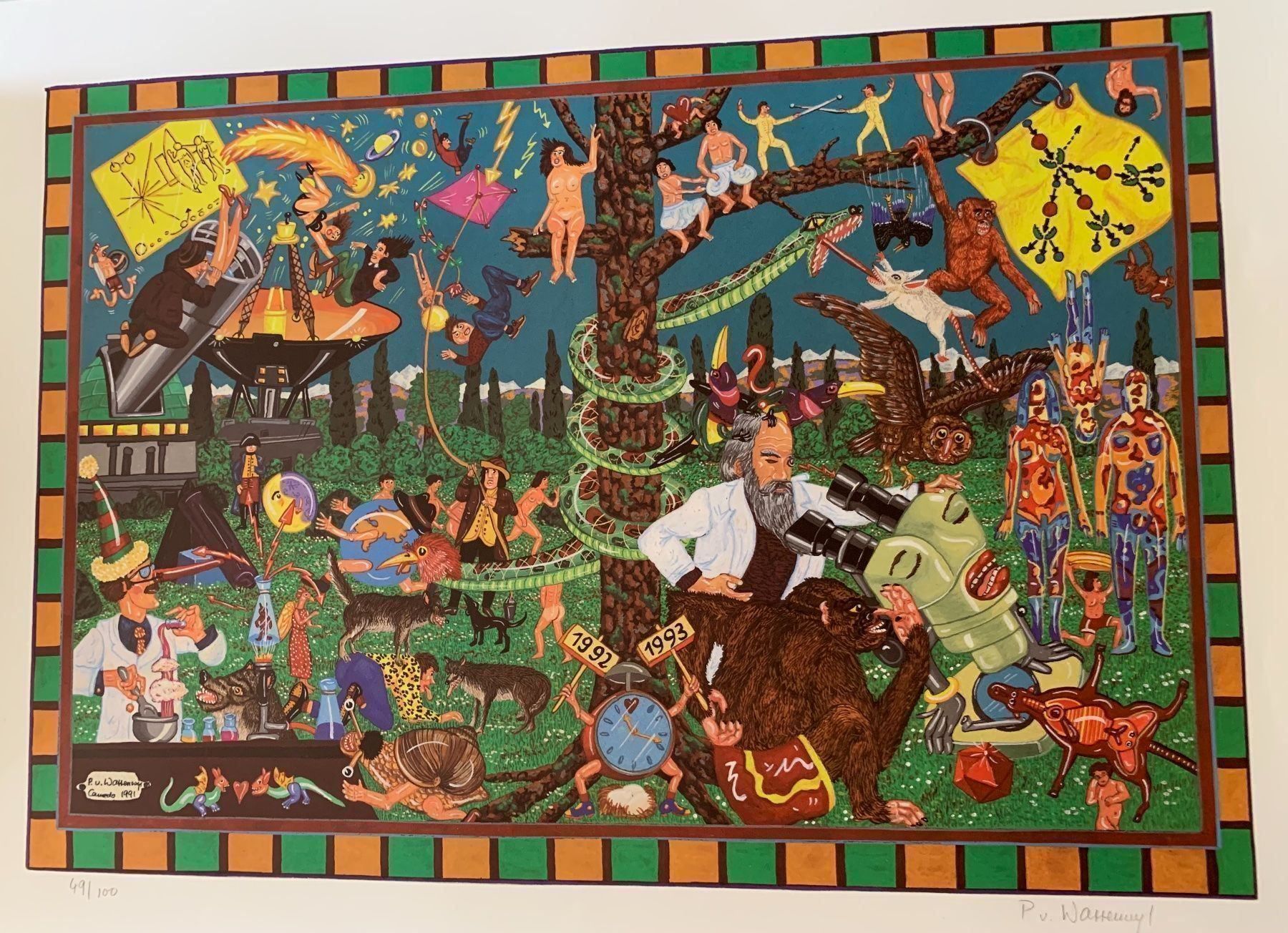 Grafiken & Lithographien: Wattenwyl Peter v . - signiert u. nummeriert – Gebraucht aus Bern von Artbrokerswitzerland