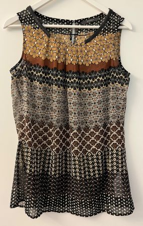 Esprit Bluse, Grösse 40, gemustert