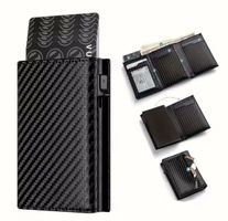 Slim Wallet Portemonnaie / Kartenetui - Carbon Look —> NEU!