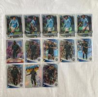 25/26 Topps UCC Chrome Manchester City Lot inkl. Bowman 1st