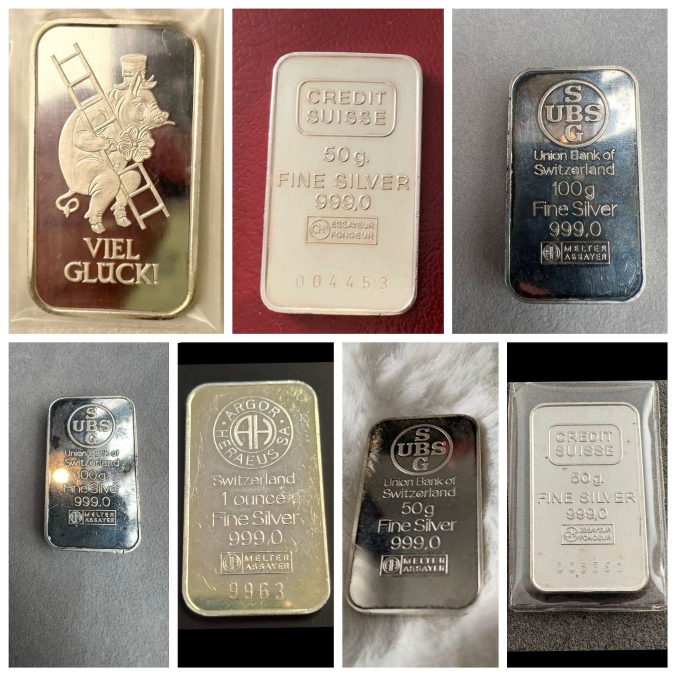 Metalli preziosi: 412.2g 999.0 silber – Usato da Niederbipp venduto da pas_wfy7