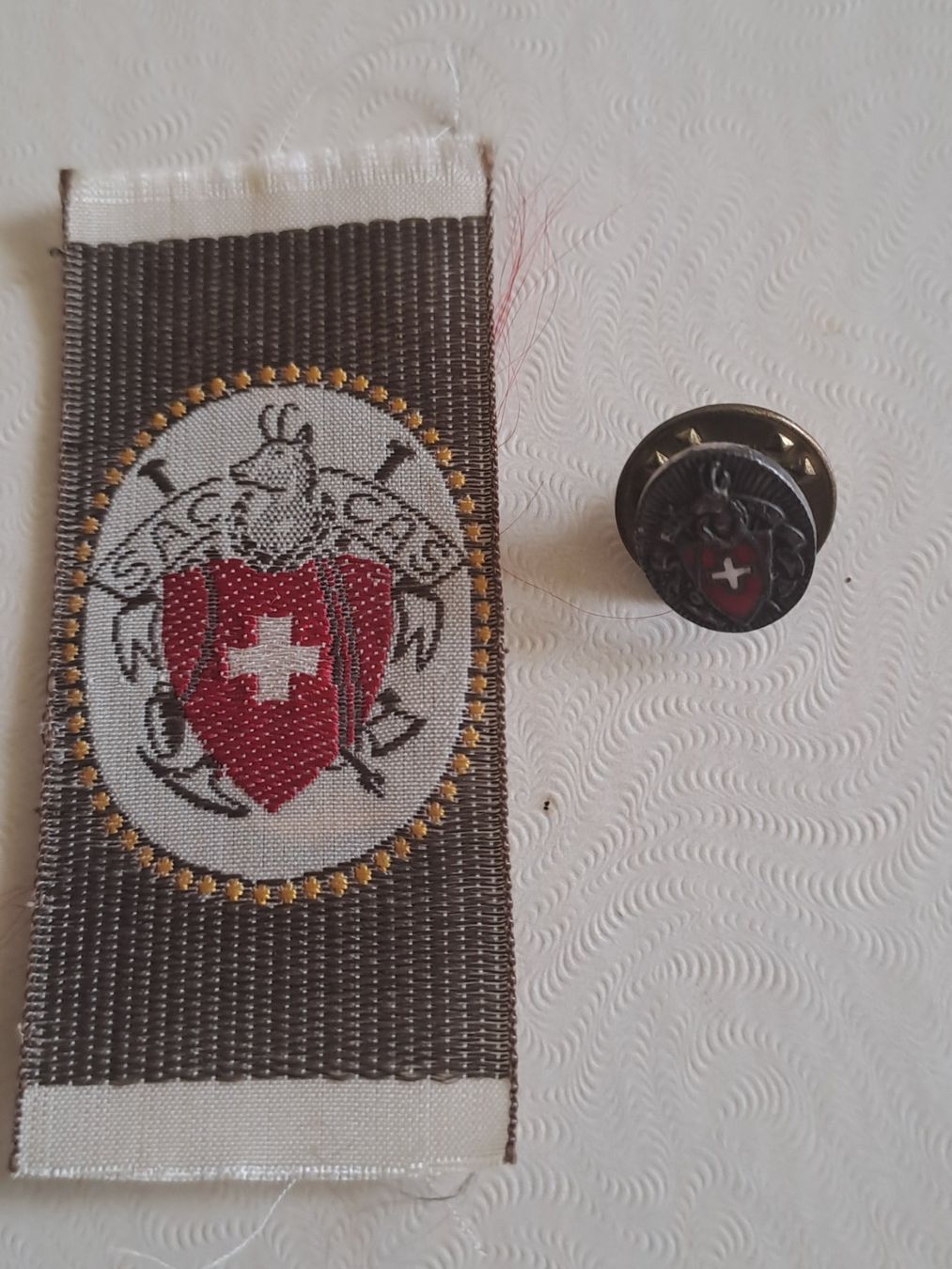 Placchette & Badge: INSIGNES CLUB ALPIN SUISSE – Usato da LAUSANNE venduto da KWEW 1