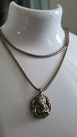 Schwere Kette mit Anhänger 925 Silber