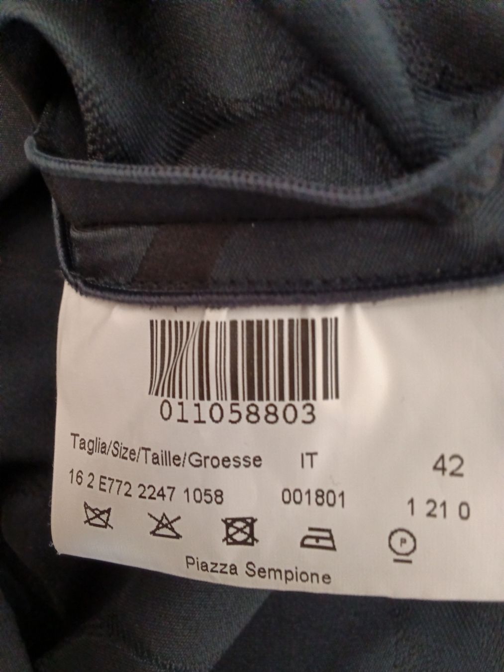 Blusen: Blouse neuve, S/36, Piazza Sempione, sans manches, polyester – Neu und originalverpackt aus Neuchâtel von Virgule50 6