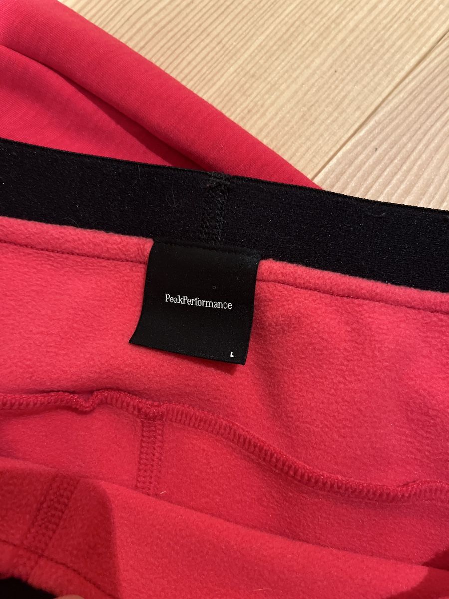 Peak Performance Pantaloni: Thermohose Fleece Peak Performance pink Gr.L – Usato da Illnau venduto da Anook05 2